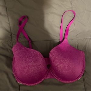 VS 36DDD “Uplift Semi Demi” purple bra